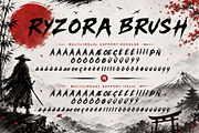 Ryzora Brush, a Handwritten Font by Yoga Letter (Thumbnail 9 of 9)