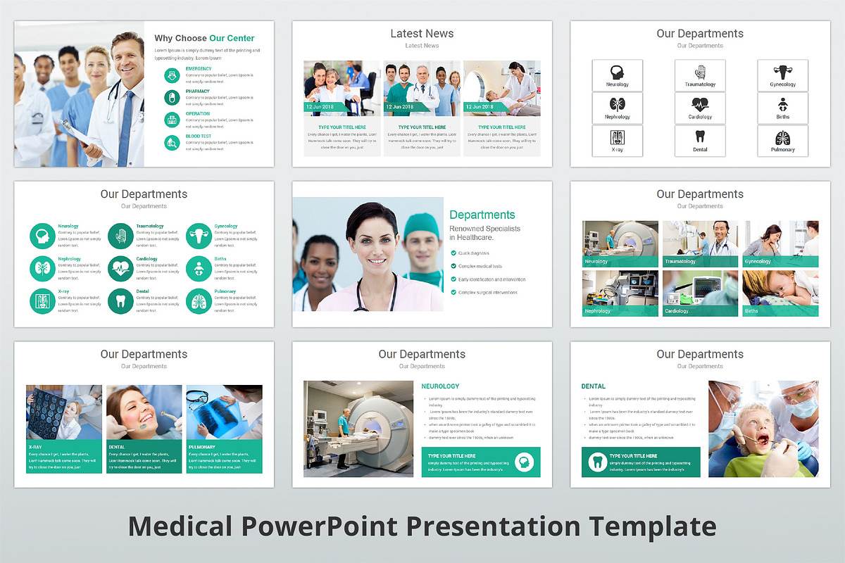 Medical PowerPoint Template, a Presentation Template by GraphicStan (Photo 7 of 12)