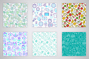 100 Seamless Patterns Collection, a Pattern Graphic by Alex Blogoodf (Thumbnail 9 of 12)