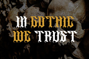 Mayhem, a Blackletter Font by Muntab_Art (Thumbnail 2 of 8)