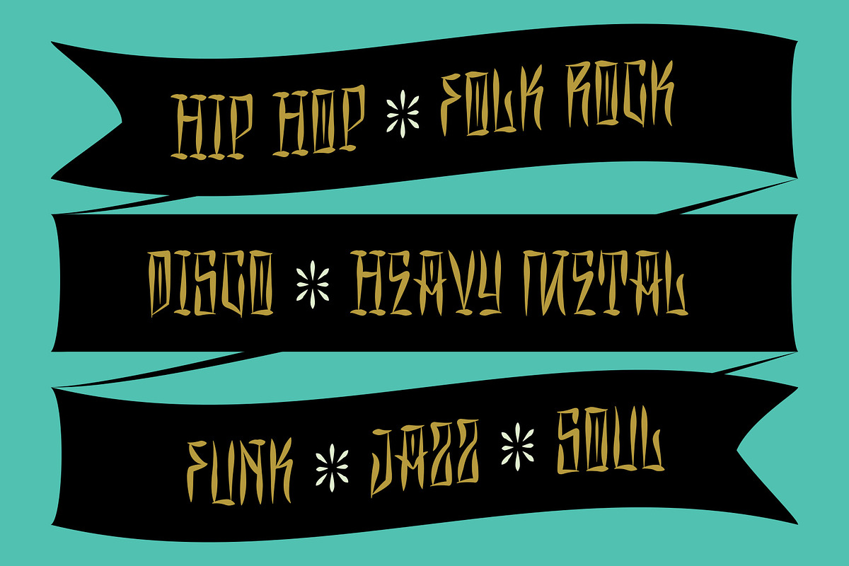 Locals Only Black Letter, a Blackletter Font by Price Foundry (Photo 4 of 10)