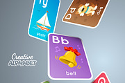 Alphabet cards, a Graphic by Chuhastock (Thumbnail 3 of 7)