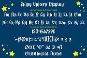 Shiny Unicorn - Display Font, a Font by Attype (Thumbnail 7 of 8)