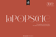 Beauty Ballerina, a Serif Font by Aluyeah Studio (Thumbnail 1 of 15)