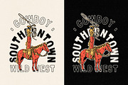 50 Illustration cowboy, an Object Illustration by Southerntown (Thumbnail 5 of 8)