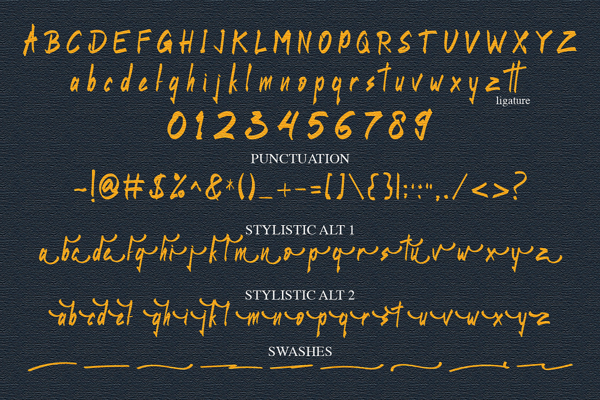 Bottamon, a Handwritten Font by NTC Graphic (Photo 11 of 12)