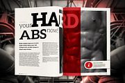 Muslce Fitness Magazine, a Magazine Template by Radomir (Thumbnail 8 of 8)