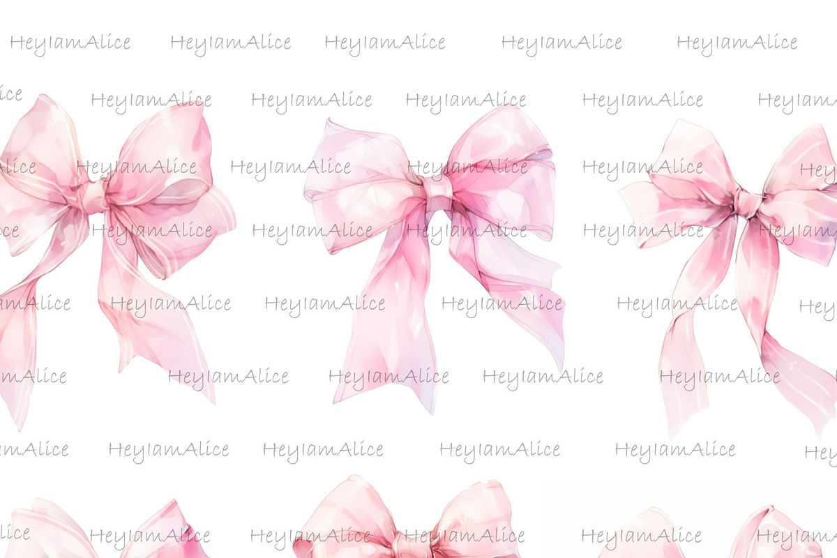 Pink Bow Coquette, an Illustration by heyiamalice (Photo 2 of 7)