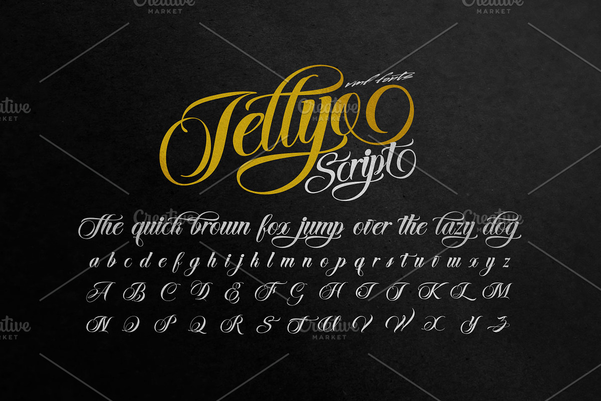 Jellyo & Hime, a Script Font by VictorSteins|vmffont.com (Photo 2 of 9)