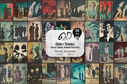 Oddly Spooky: Vintage Surreal Horror, a Background Graphic by NiiiNArt (Thumbnail 1 of 9)