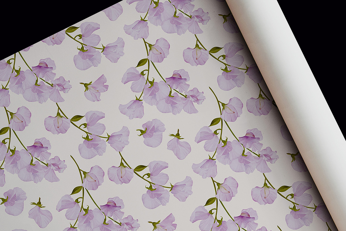 30% Off - Sweet Pea Watercolor, an Object Graphic by bloomscape (Photo 12 of 13)