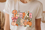 Pumpkin PNG Autumn Sticker Tshirt, a Seasonal Illustration by SugarCloudStudioArt (Thumbnail 2 of 6)