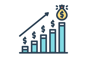 Profit Analytics Icon