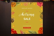 Autumn Sale Banners Pack, a Templates & Theme by Khryna Designs (Thumbnail 2 of 4)