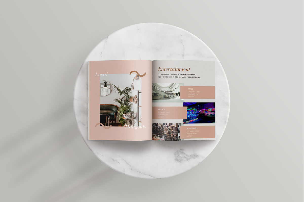 AirBNB Canva Welcome Guide preview 3