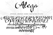 Alega, a Script Font by pineungtype (Thumbnail 10 of 10)