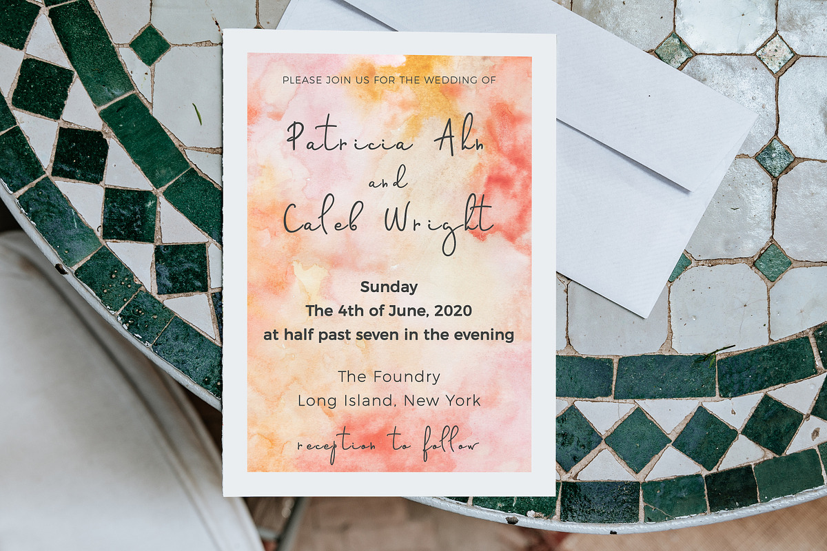 Pastel Watercolor Texture Background, a Texture Graphic by in between details (Photo 6 of 9)