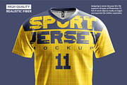 Men’s Sports T-shirt Mockup, a Shirt Mockup by image touch (Thumbnail 3 of 4)