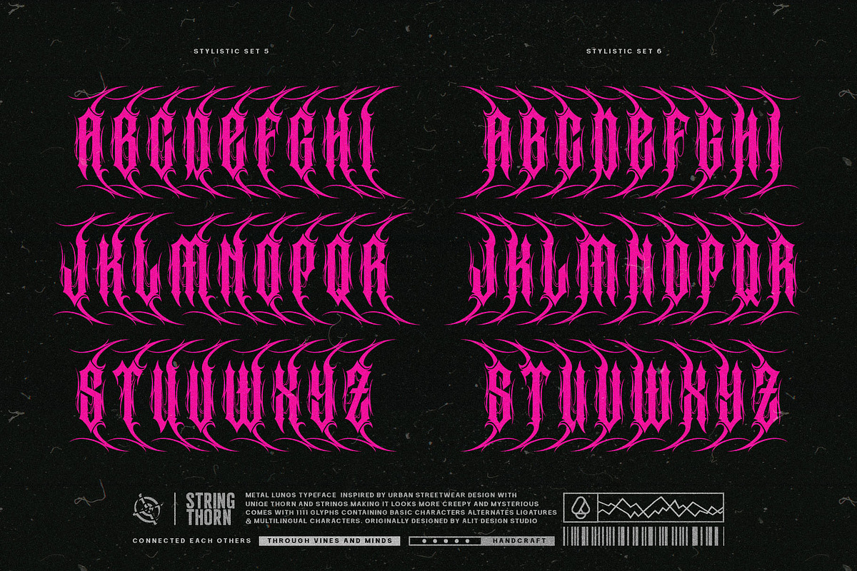 Metal Lung Typeface, a Blackletter Font by alit design (Photo 11 of 20)