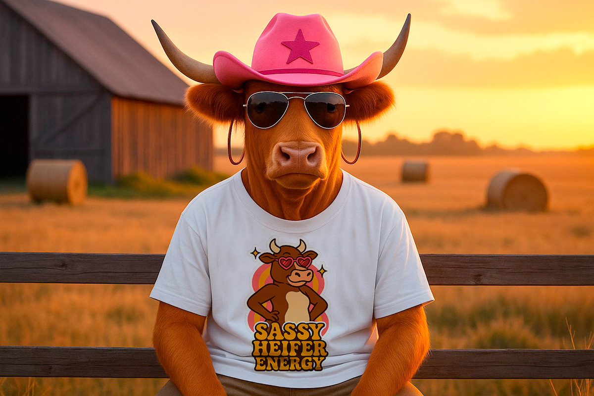 Western Cowgirls Club – Boho Cow SVG, an Object Illustration by LaVika (Photo 7 of 12)