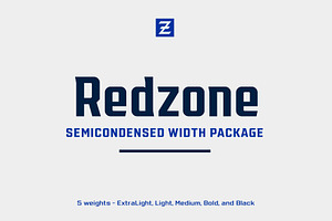 Redzone Display SemiCondensed