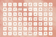 Blush Pink IOS 14 App Icons, an Icon by Creativity Bucketlist (Thumbnail 3 of 4)