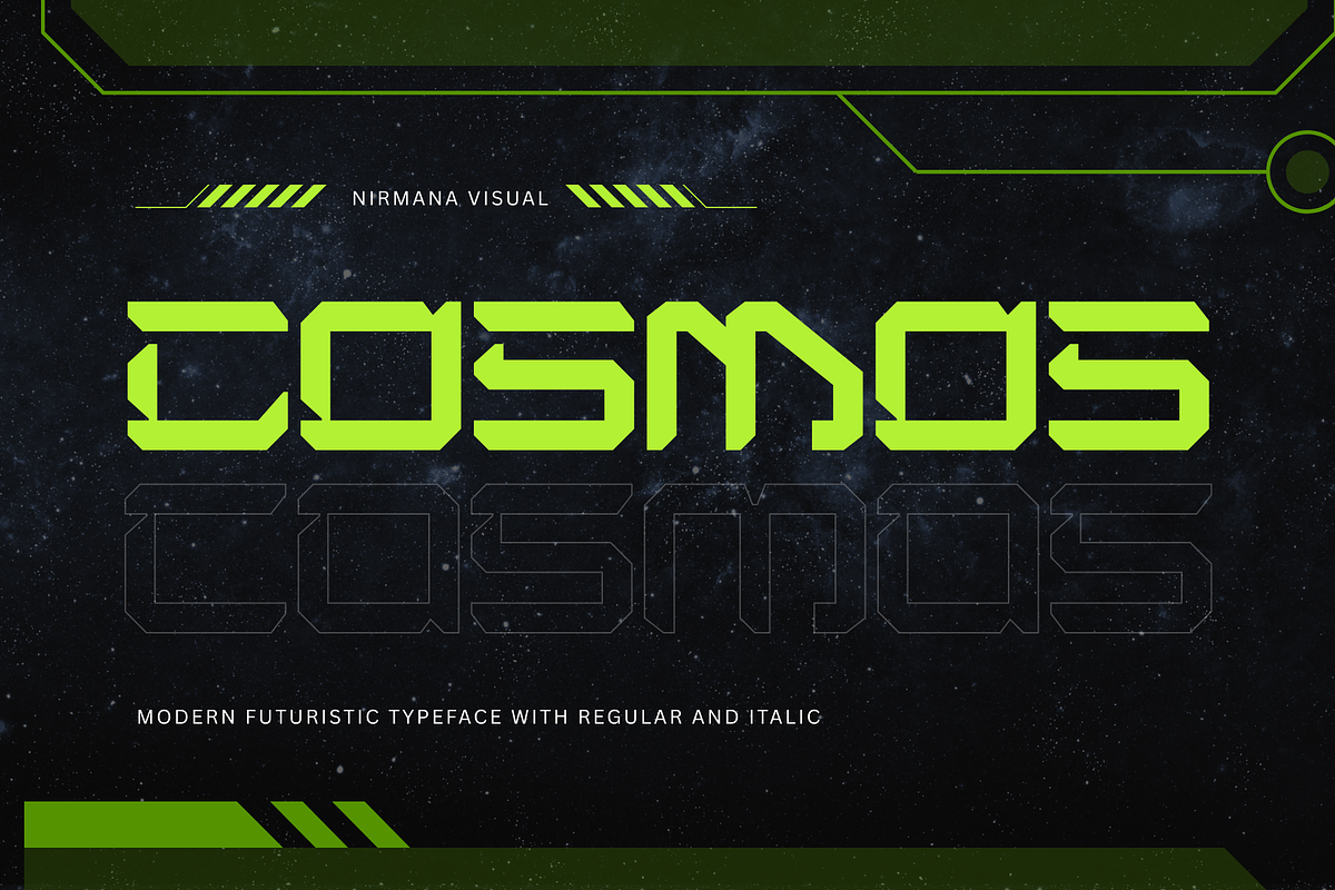 Aliens Robot - Modern Techno Font, a Sans Serif Font by Nirmana Visual (Photo 10 of 10)