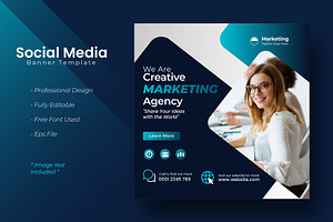 Social media Ads Post Template