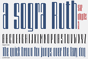 A sogra Ruth -font-, a Sans Serif Font by deFharo (Thumbnail 2 of 4)