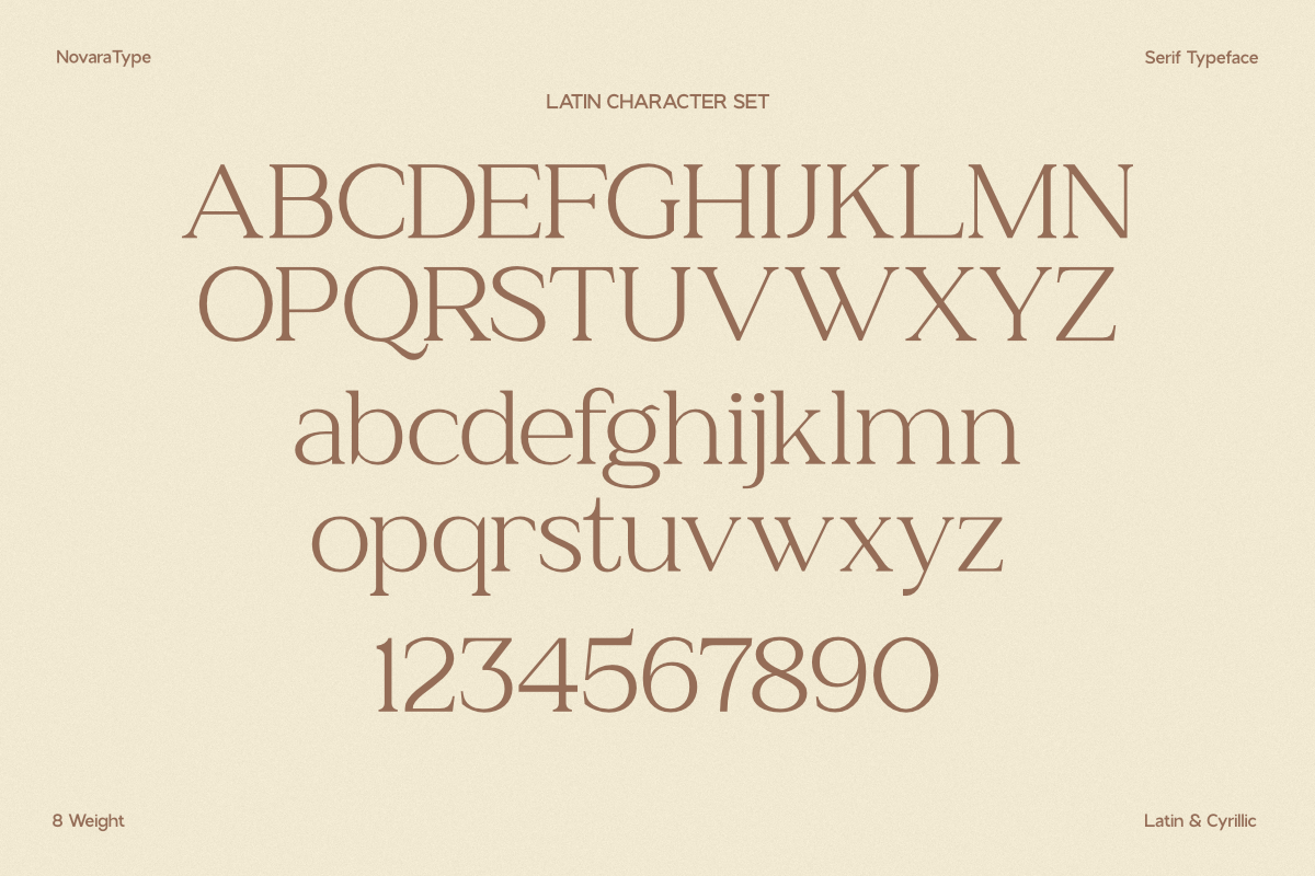NV NERIVO – Modern Serif Font, a Serif Font by Novaratype (Photo 3 of 15)