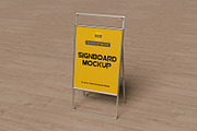 Signboard Mockup, an Advertising Mockup by mockupbuys (Thumbnail 2 of 4)