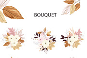 Autumn Pink Rose Handdraw Bundle Set, a Decorative Illustration by MooBeer (Thumbnail 8 of 8)