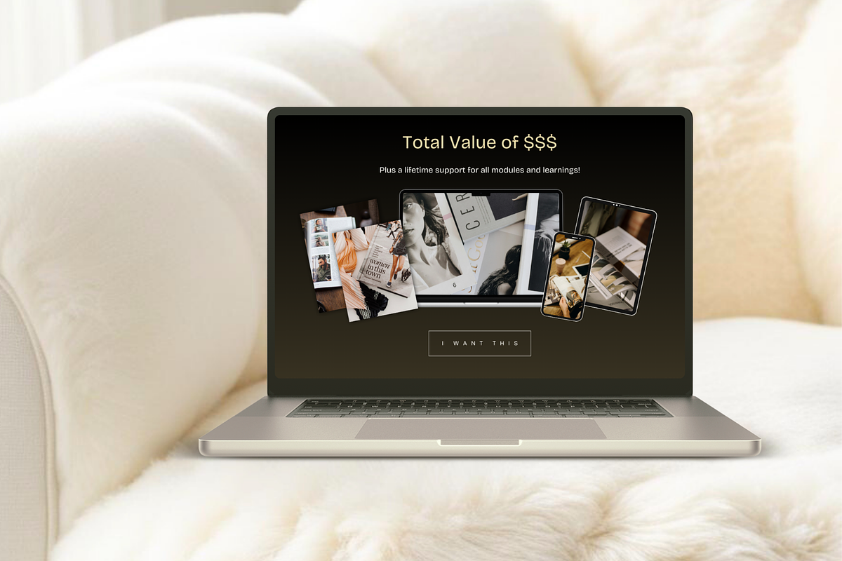 Canva Macbook Mockup Template, a Device Mockup by Creatif Foundry (Photo 9 of 9)