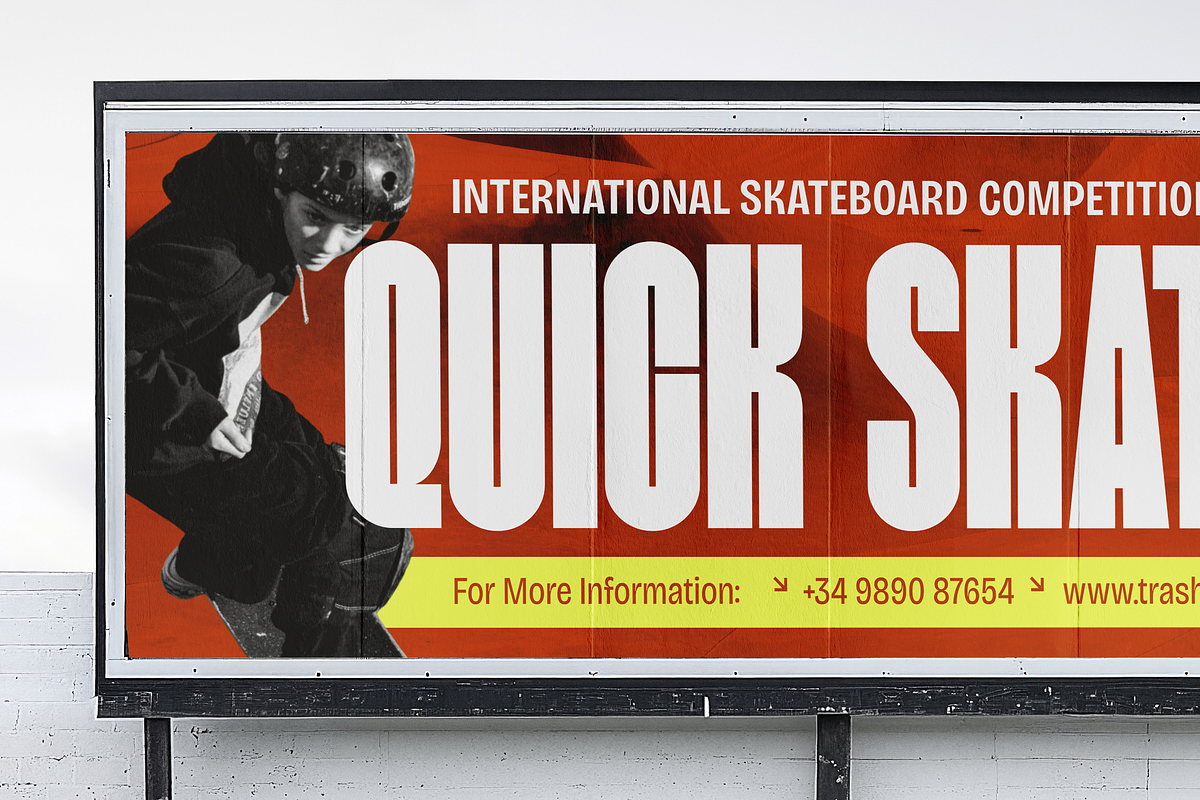 Movault – Bold Super Condensed Sans, a Sans Serif Font by Typia Nesia (Photo 9 of 11)