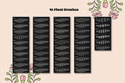 Floral Line Art Set for Procreate, a Brush Add-On by Pencil Twist (Thumbnail 2 of 10)