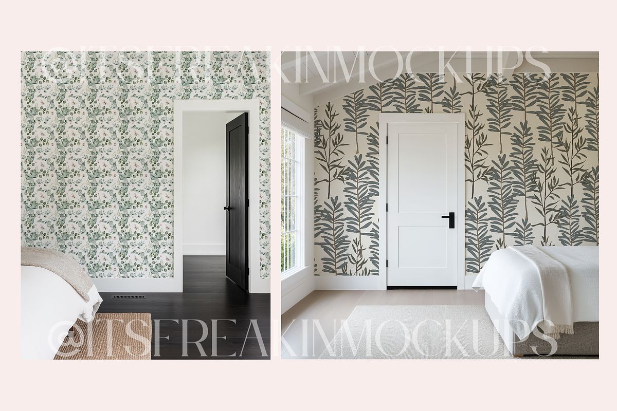 25 Wallpaper Mockup Bundle, a Household Mockup by ItsFreakinMockups (Photo 2 of 10)