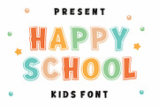 Happy School, a Font by Limited.studio (Thumbnail 1 of 4)