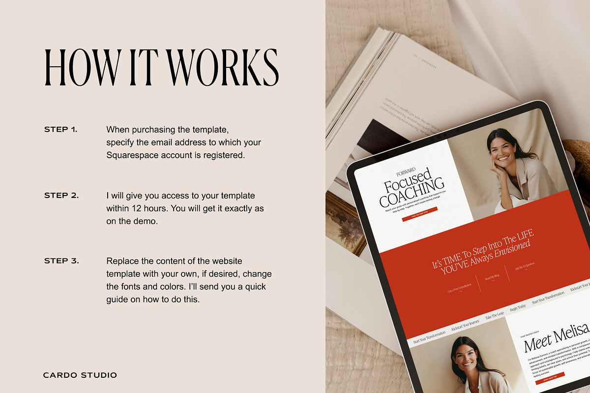Squarespace 7.1 Website Template, a Squarespace Template by The Soft Voice (Photo 10 of 10)
