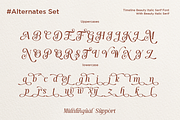 Timeline - Beauty Italic Serif Font, a Serif Font by Say Studio (Thumbnail 10 of 10)