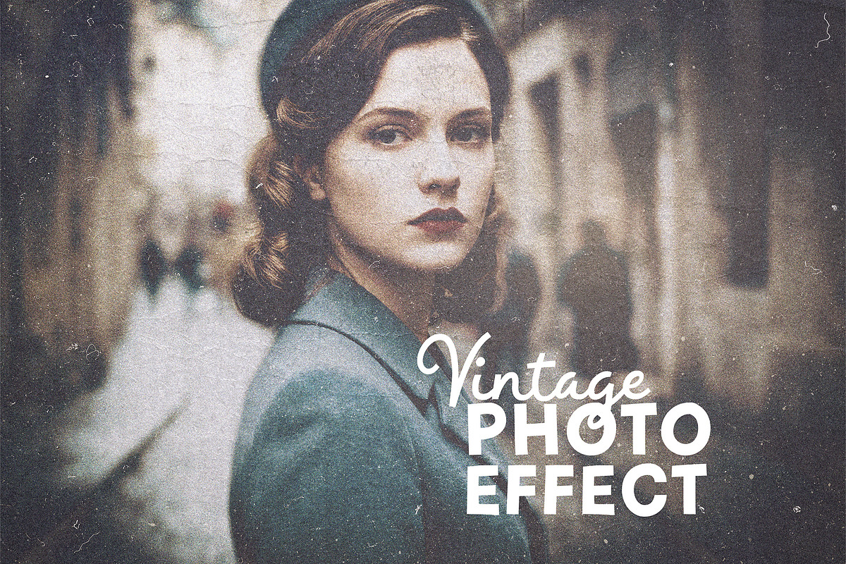 Vintage Filter Photo Effect, a Layer Style Add-On by OneVectorStock (Photo 1 of 4)