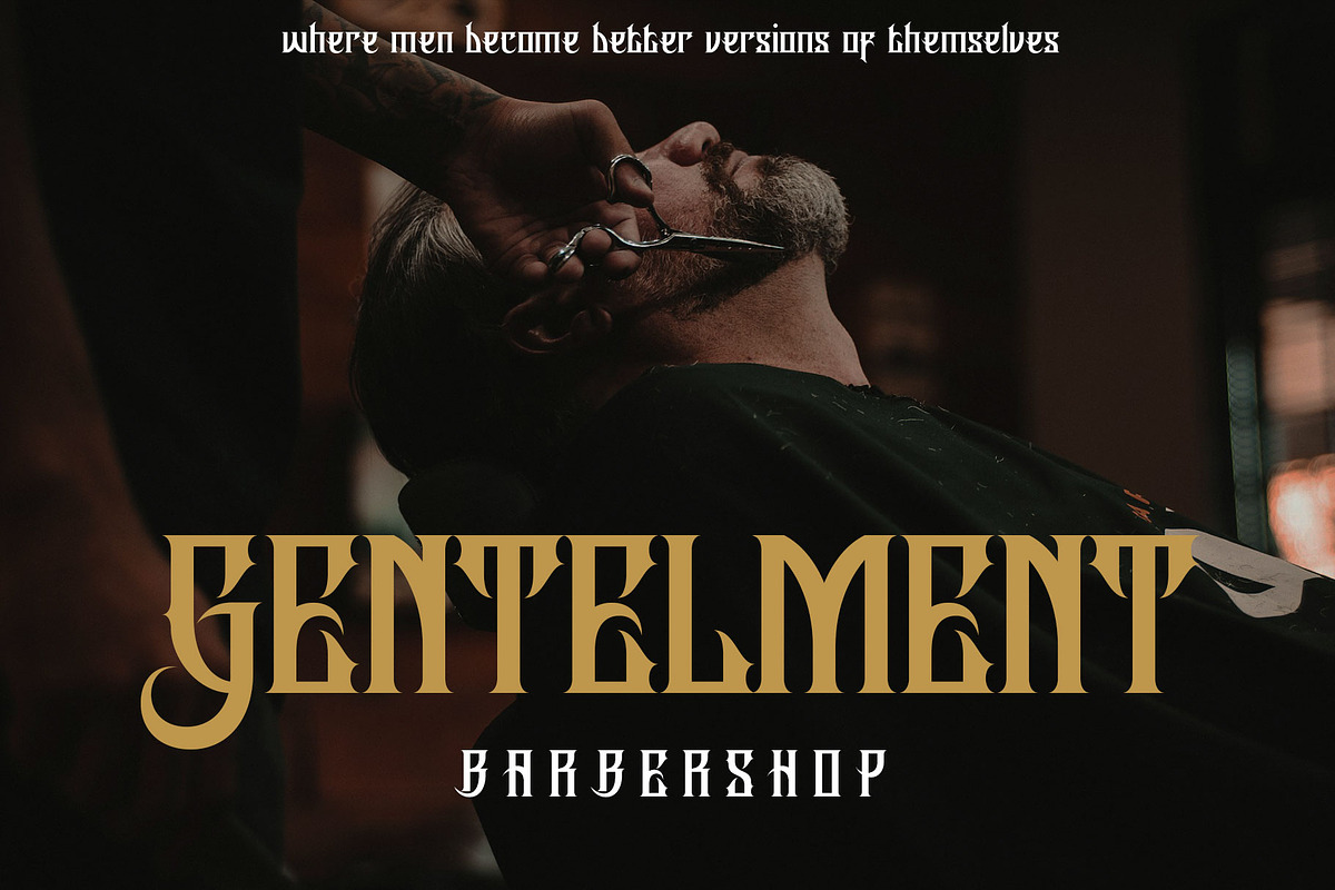 Rectinos A Blackletter Font, a Blackletter Font by RantautypeStudio (Photo 10 of 15)