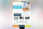 Cleaning Service Flyer, a Flyer Template by Affantjie Photowork (Thumbnail 4 of 5)