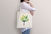 Watercolor tree sublimation clipart, an Object Illustration by Shahjahangdb1 (Thumbnail 3 of 4)