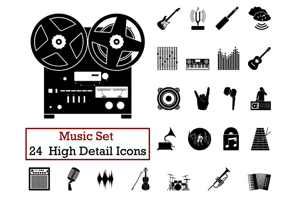 24 Music Icons