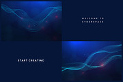 Modern Abstract Tech Backgrounds, a Technology Illustration by AndrewPixel (Thumbnail 5 of 5)