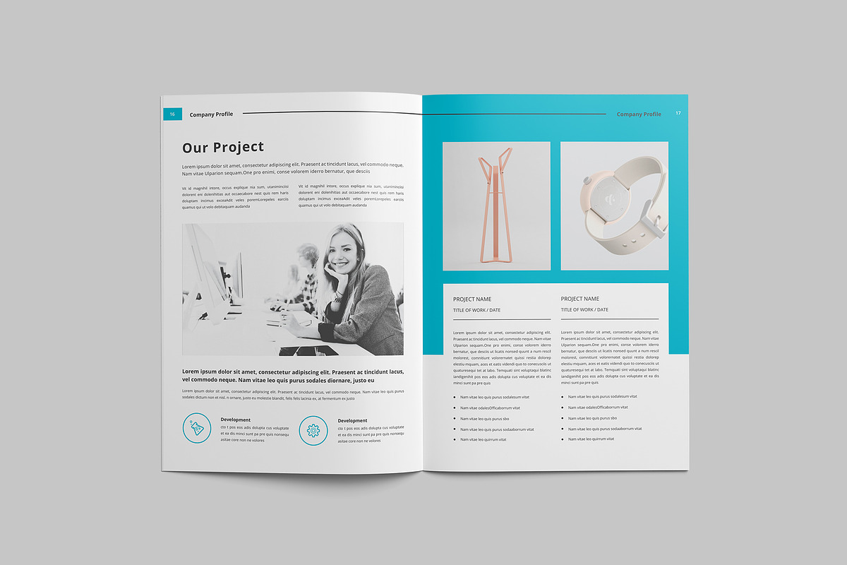 Brochure Design, a Brochure Template by Tanber Hossen (Photo 9 of 13)