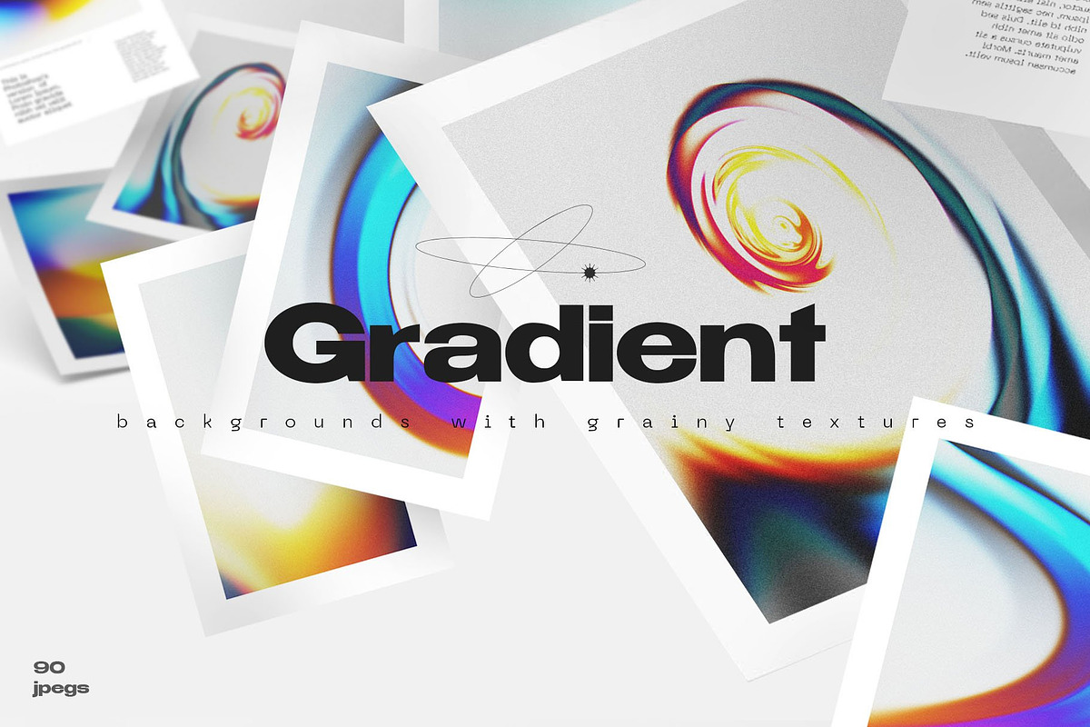 90 Gradient Backgrounds, a Texture Graphic by Inartflow (Photo 1 of 16)