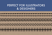 Stitches 2 Brush Set, a Brush Add-On by Zsolt Kosa Art (Thumbnail 4 of 6)