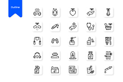 Alternative Medicine Icons, a Duotone Icon by HacaStudio (Thumbnail 2 of 3)