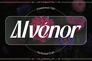 Foga - Modern Serif Logo Font, a Serif Font by Nirmana Visual (Thumbnail 6 of 11)